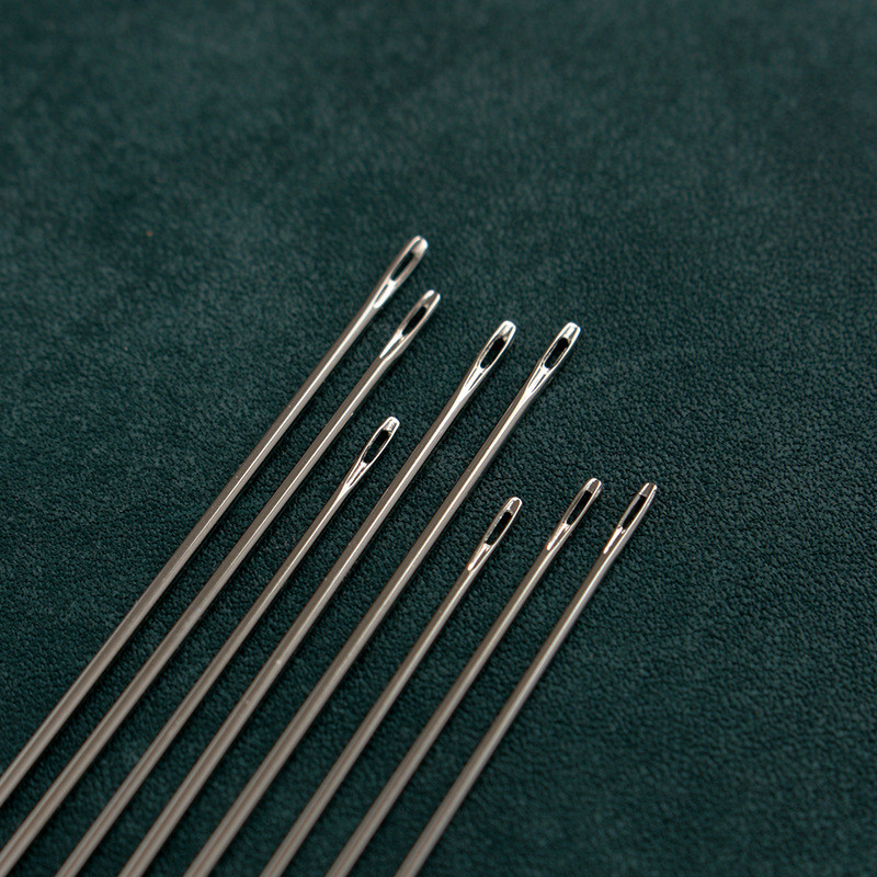 手縫い用レザーミシン針、丸い先のとがった針、大きな目が鈍い、 - Leather Needle Harness のレビューと価格