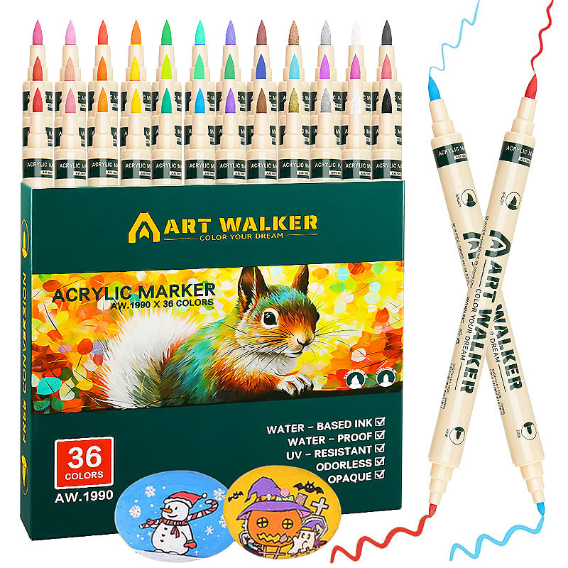 12/24/36 色アクリルペイントペンマーカーダブルチップ - Copic Marker Classic のレビューと価格