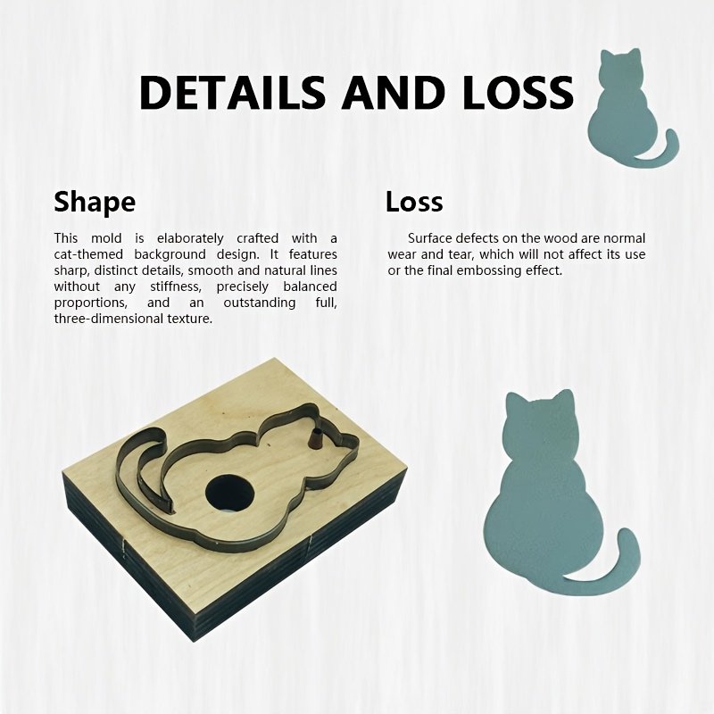 革裁切スタンプツール 猫の尻尾吊り下げ飾り 精密刻印 手作り - Leatherwork Projects のレビューと価格