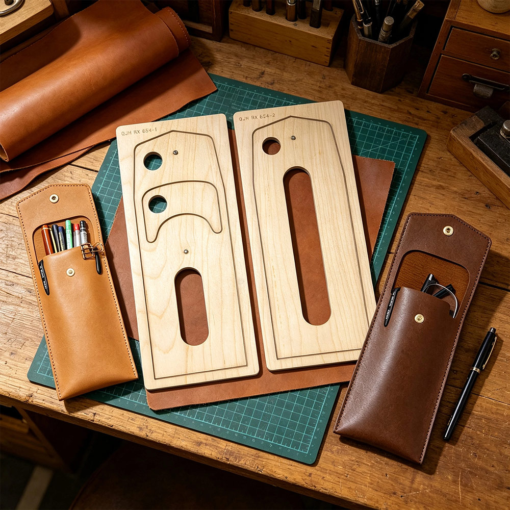 革裁工具ペンバッグ型抜き型メガネバッグ切断型DIY手作り革工 - Leatherwork Projects のレビューと価格
