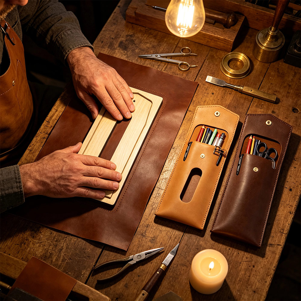 革裁工具ペンバッグ型抜き型メガネバッグ切断型DIY手作り革工 - Leatherwork Projects のレビューと価格