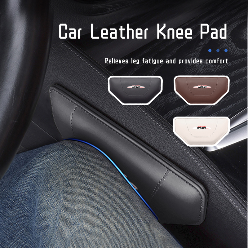車のアームレスト肘パッド革自動ドア脚膝クッションミニ R60 - Leather Work Knee Pads のレビューと価格