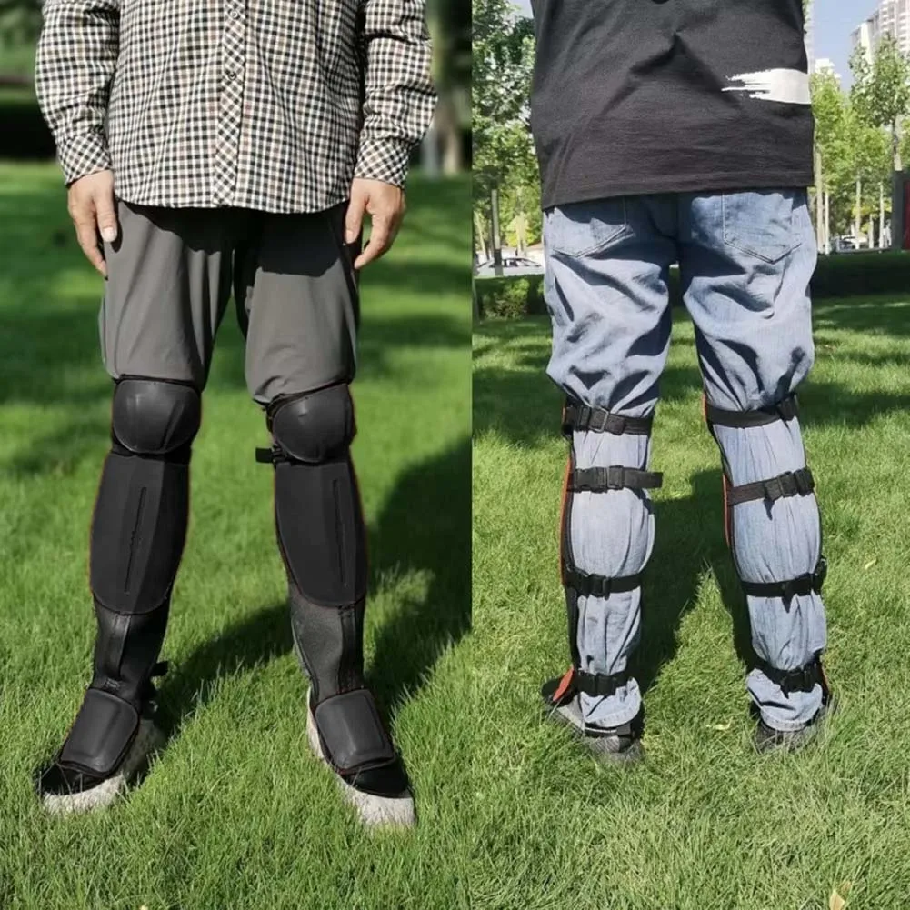 耐衝撃性のある膝パッド、園芸機械用、庭仕事用のクイックリリー - Leather Work Knee Pads のレビューと価格