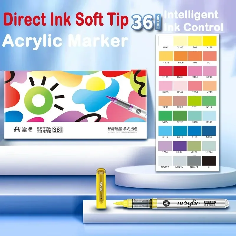 把握 120/1 色アクリルマーカーブラシチップペイントペン - Copic Marker Classic のレビューと価格